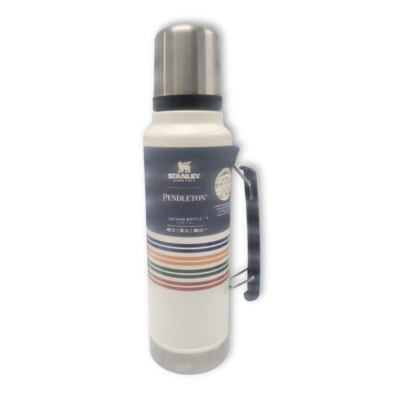 Pendleton Stanley Thermos National Parks Vacuum Bottle White Camping 1.5 Qt READ - Picture 1 of 14